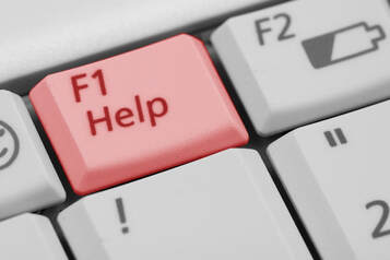 F1 Help Button in red on keyboard Image by PublicDomainPictures from Pixabay